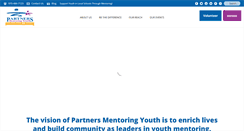 Desktop Screenshot of partnersmentoringyouth.org